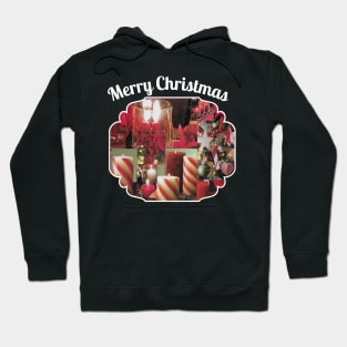 Merry Christmas Collage Hoodie
